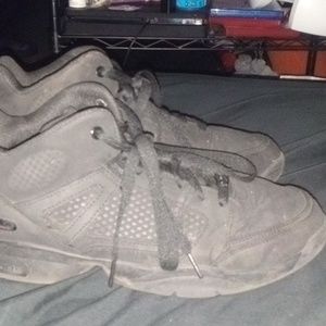 Pair of black shoes size 8 mens